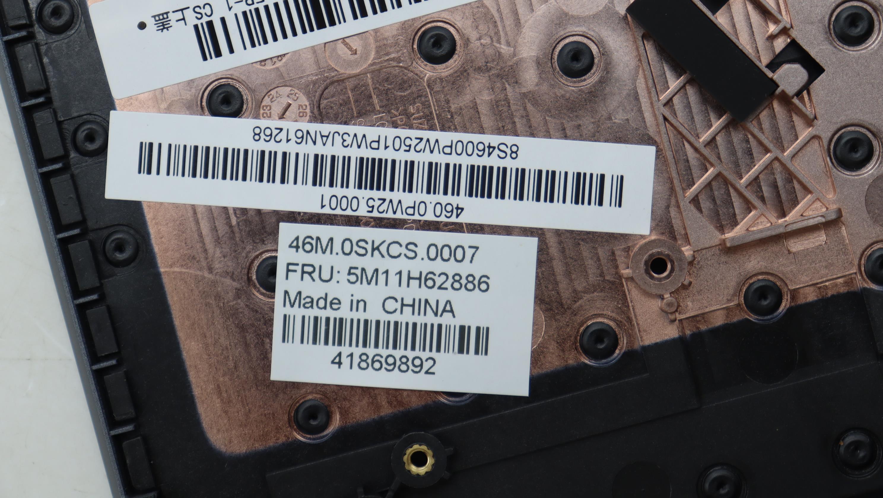5M11H62886 - Original Lenovo MECH_ASM FR MECH_ASM C COVER CS SG