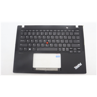 Lenovo X13 Gen 4 (21EX, 21EY) Laptop (ThinkPad) C-cover with keyboard - 5M11H94379