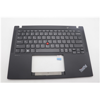 Lenovo X13 Gen 4 (21EX, 21EY) Laptop (ThinkPad) C-cover with keyboard - 5M11H94425