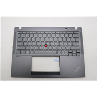 Lenovo X13 Gen 4 (21EX, 21EY) Laptop (ThinkPad) C-cover with keyboard - 5M11H94599