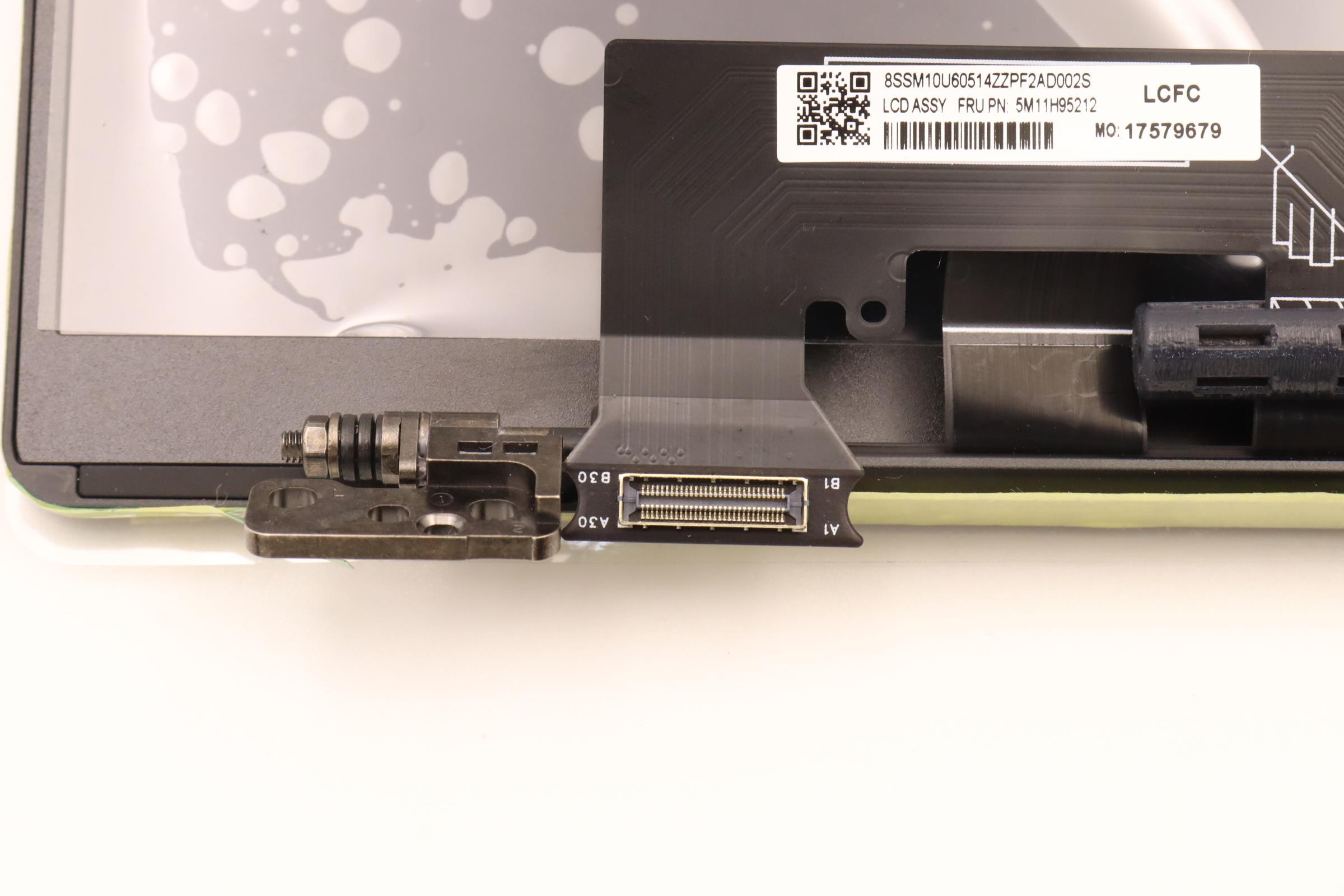 5M11H95212 - Original Lenovo LCD Assembly, 13.3" WUXGA, FHD, HybIR, BK, AUO