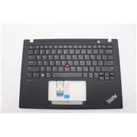Lenovo T14s Gen 4 (21F6, 21F7) Laptop (ThinkPad) C-cover with keyboard - 5M11J05876