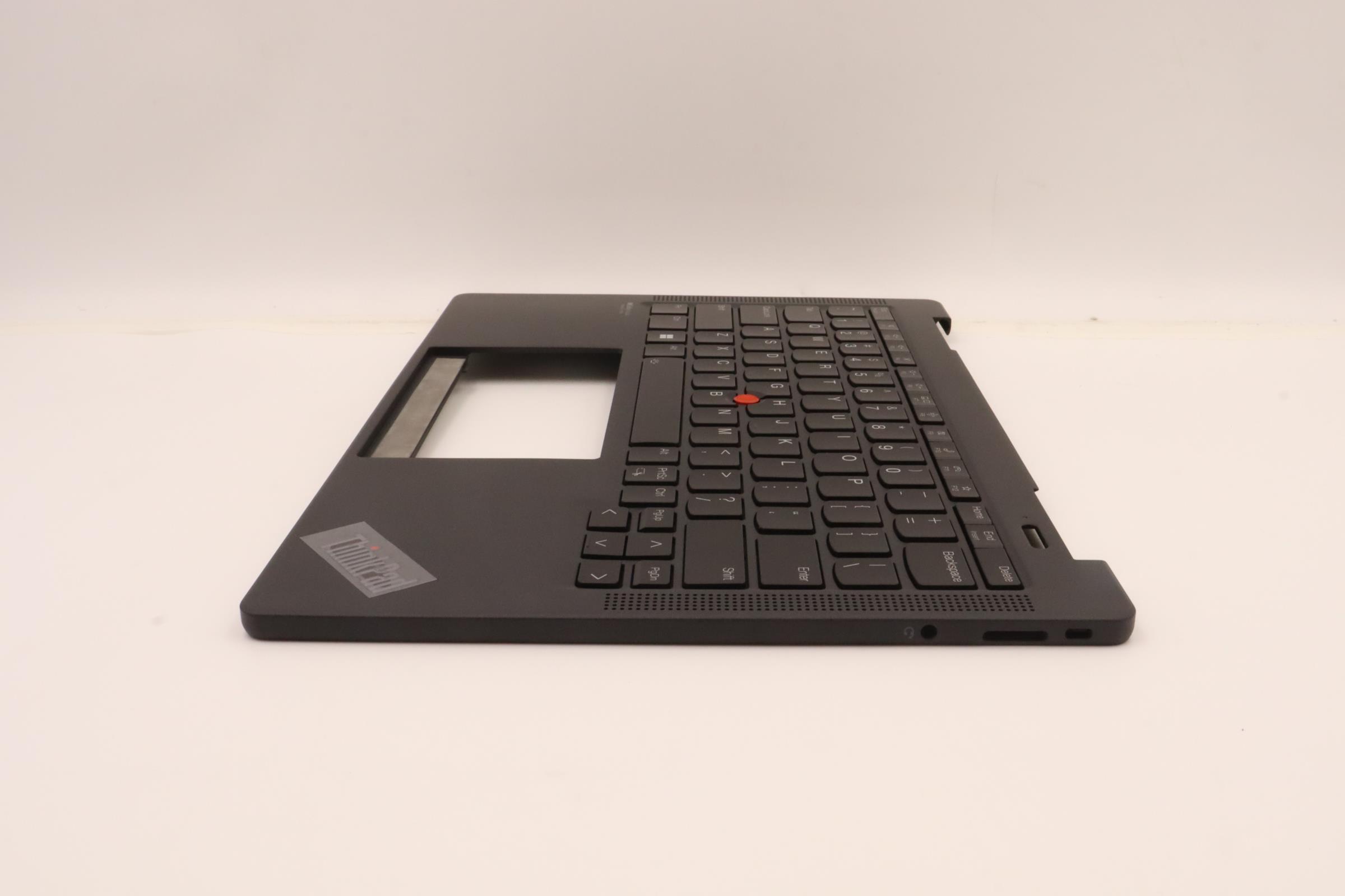 5M11J12804 - Original Lenovo Keyboard with Upper Cover (Palmrest), English, Black, WWAN