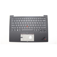 Lenovo X1 Carbon 10th Gen (21CB, 21CC) Laptop (ThinkPad) C-cover with keyboard - 5M11L55835