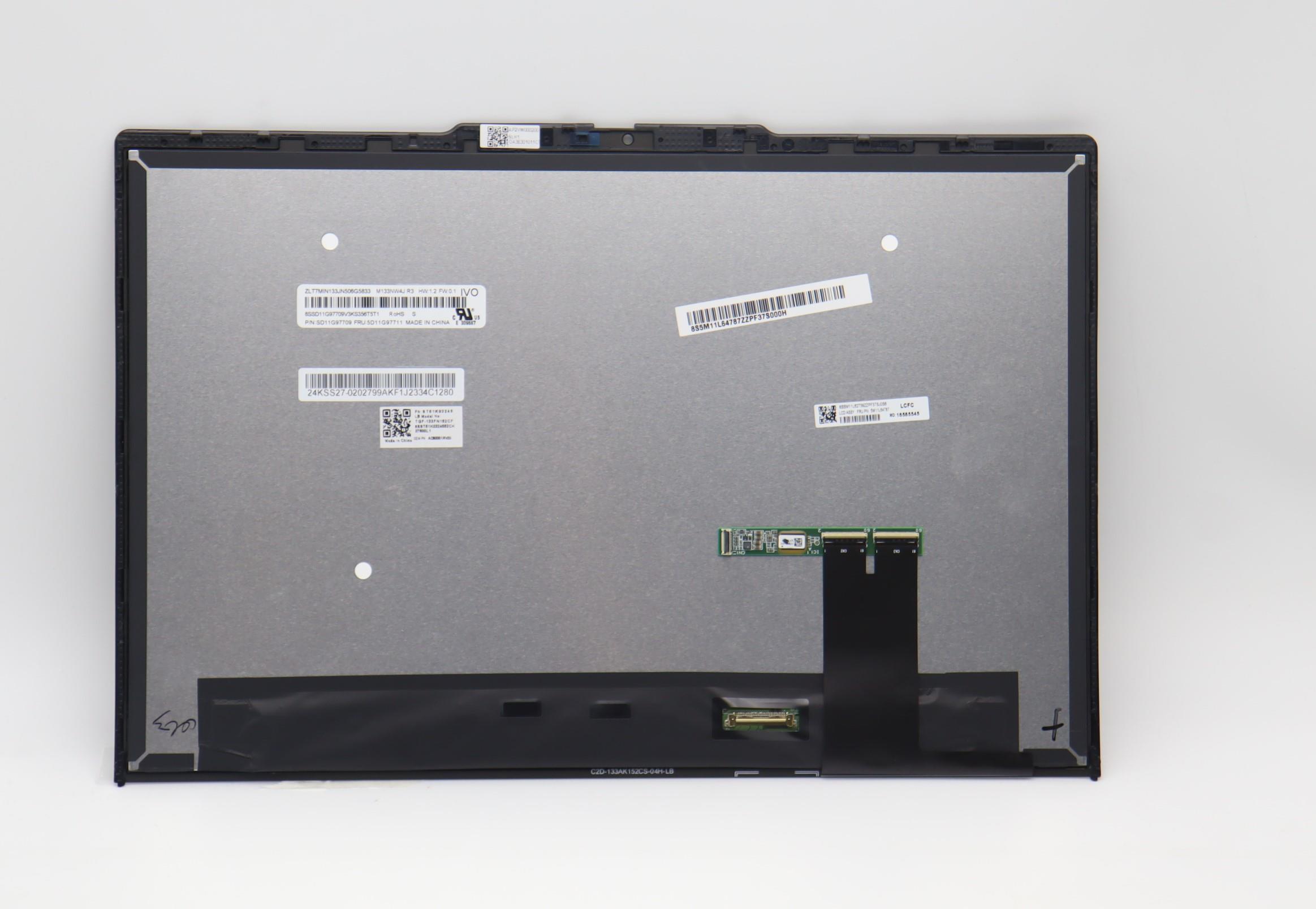 5M11L64787 - Original Lenovo MECH_ASM WUXGA ARAS FHD MC BK LAI+IVO
