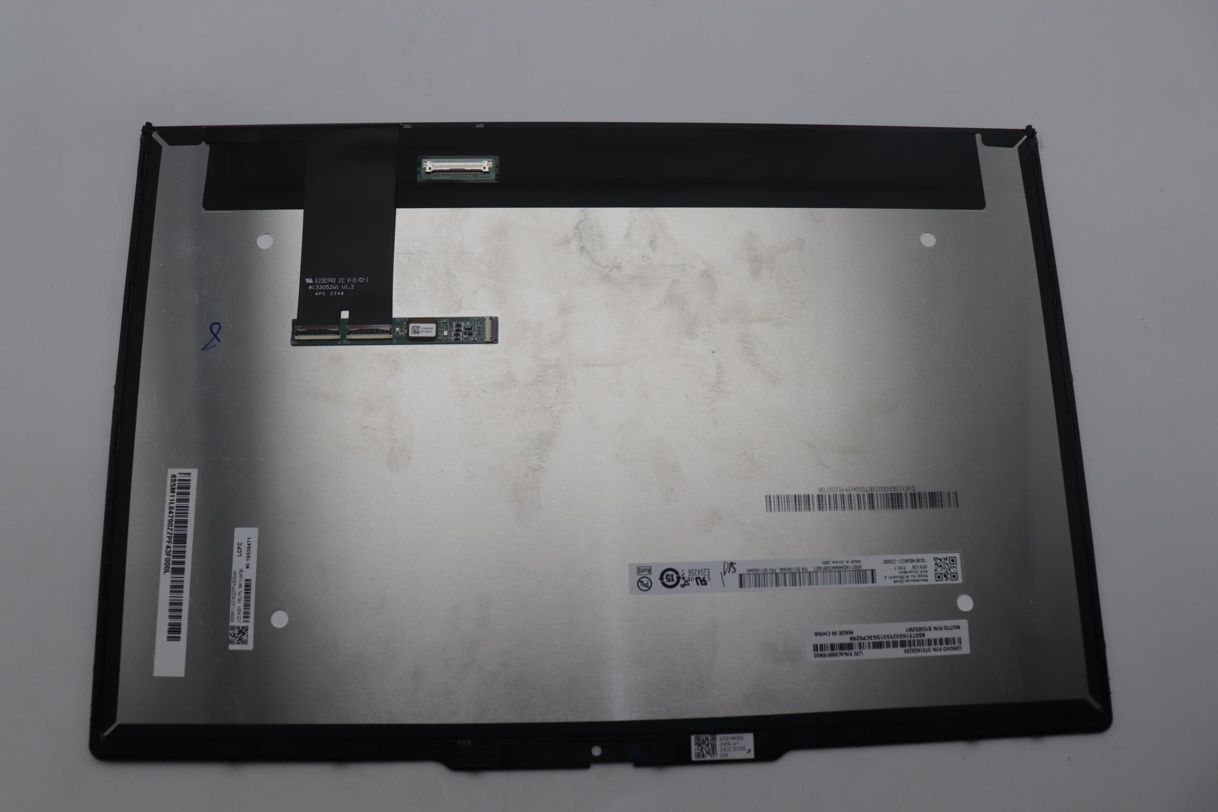 5M11L64790 - Original Lenovo MECH_ASM WUXGA ARAS FHD MC BK MUT+AUO