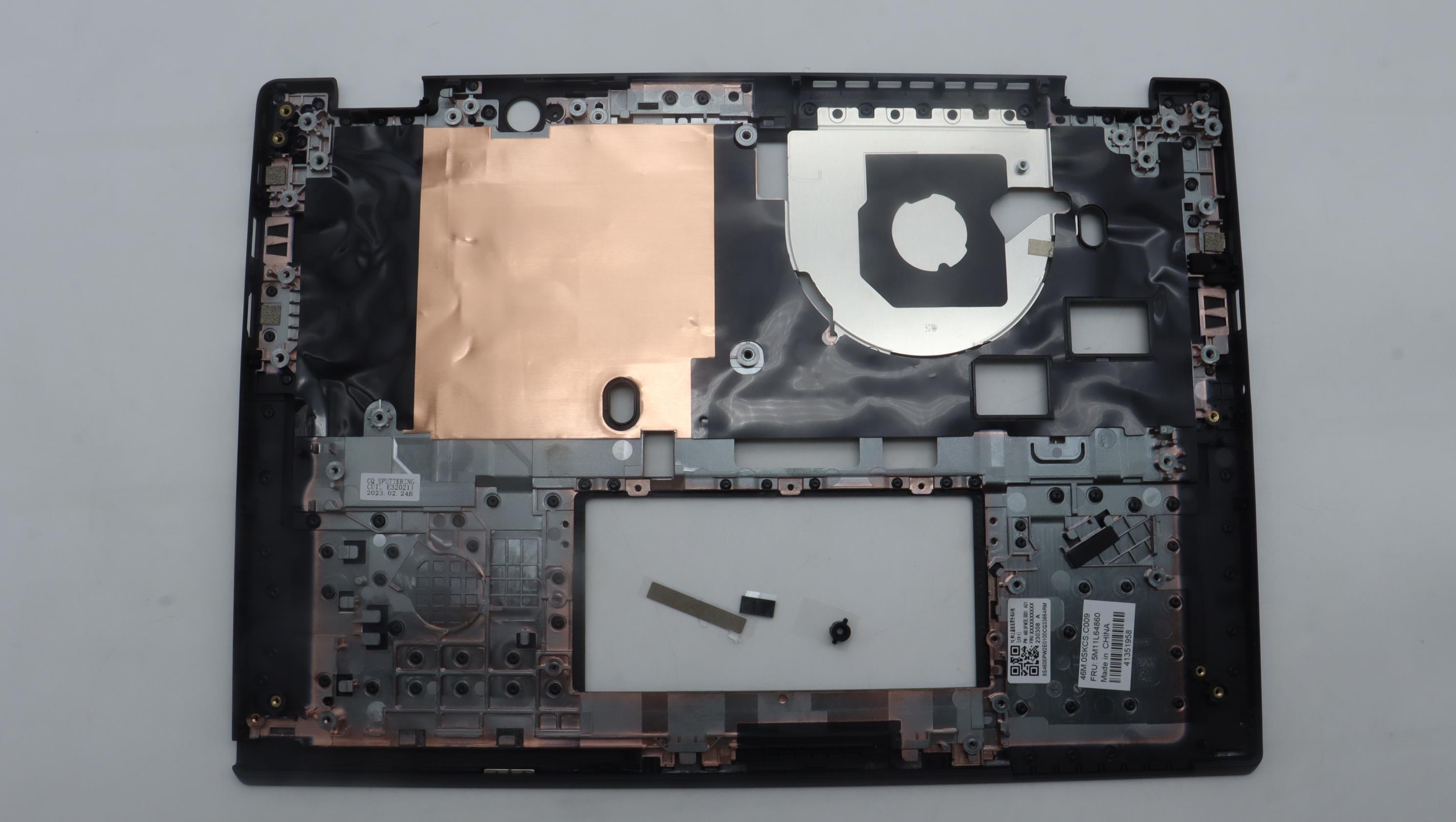 5M11L64860 - Original Lenovo MECH_ASM FRU C COVER ASM NWFC YG BK