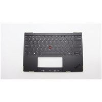 Lenovo Z13 Gen 2 (21JV, 21JW) Laptop (ThinkPad) C-cover with keyboard - 5M11L83160