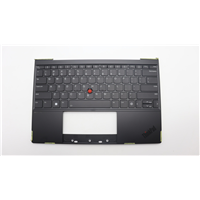 Lenovo Z13 Gen 2 (21JV, 21JW) Laptop (ThinkPad) C-cover with keyboard - 5M11L83350