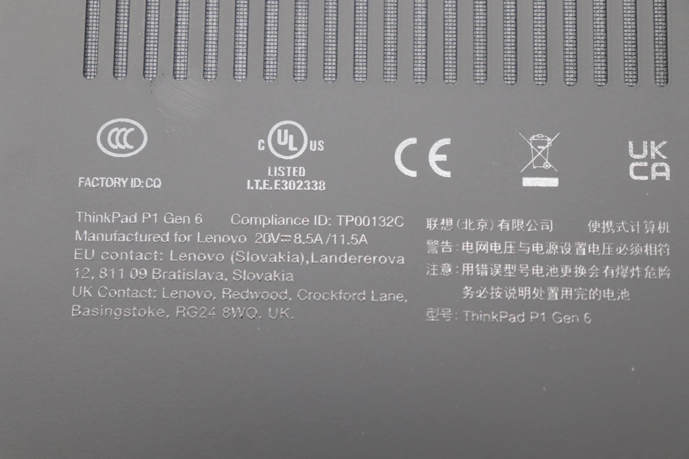 Lenovo Part  Original Lenovo MECH_ASM P-GPU No WWAN D-Cover ASM