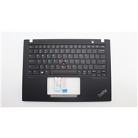 Lenovo T14s Gen 4 (21F8, 21F9) Laptop (ThinkPad) C-cover with keyboard - 5M11L92830
