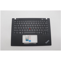 Lenovo T14s Gen 4 (21F8, 21F9) Laptop (ThinkPad) C-cover with keyboard - 5M11L92982