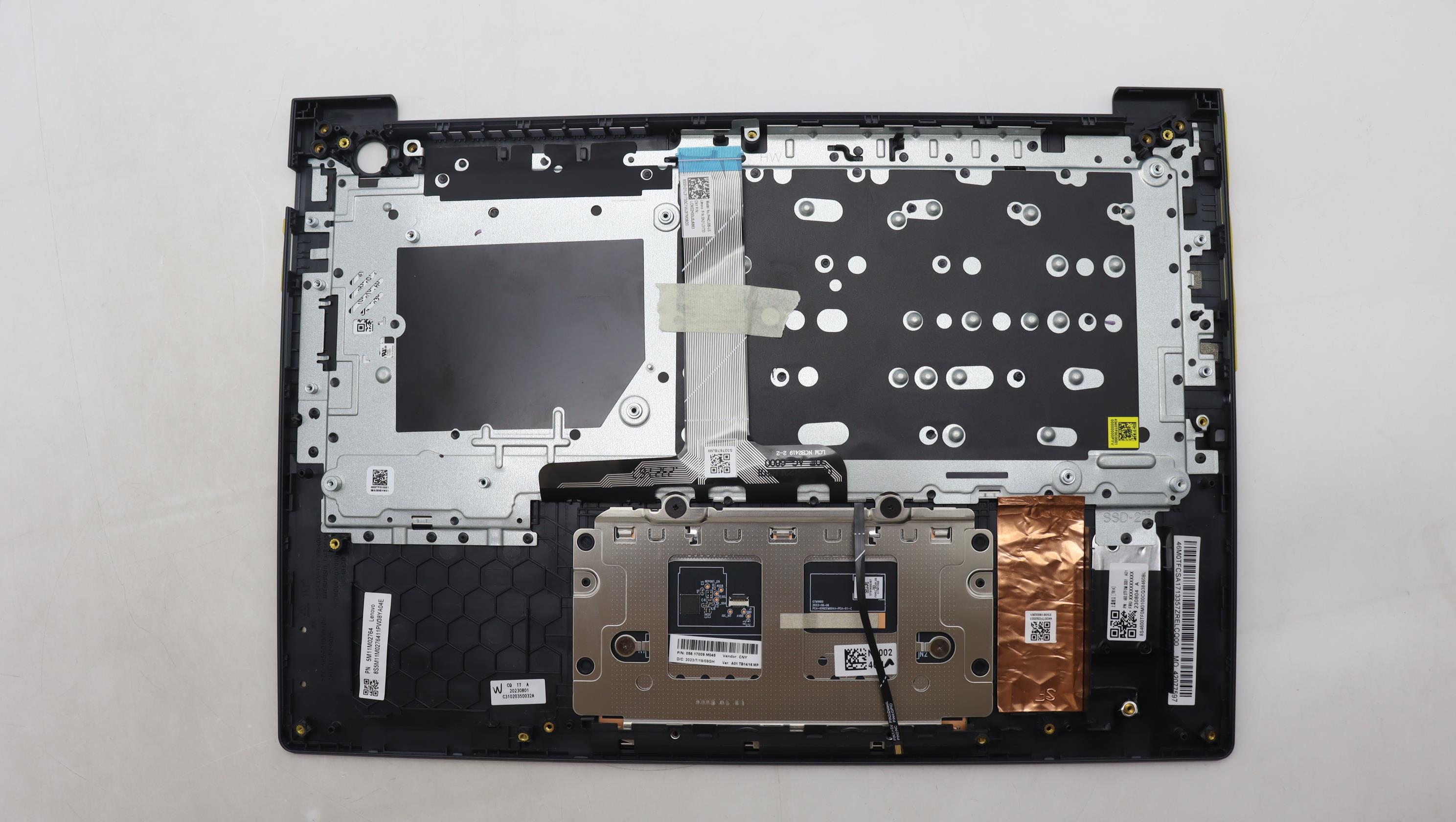 5M11M02764 - Original Lenovo Keyboard with Palmrest (Cover), English, Backlight