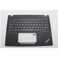 Lenovo X13 Gen 5 (21LU, 21LV) Laptop (ThinkPad) C-cover with keyboard - 5M11M02940