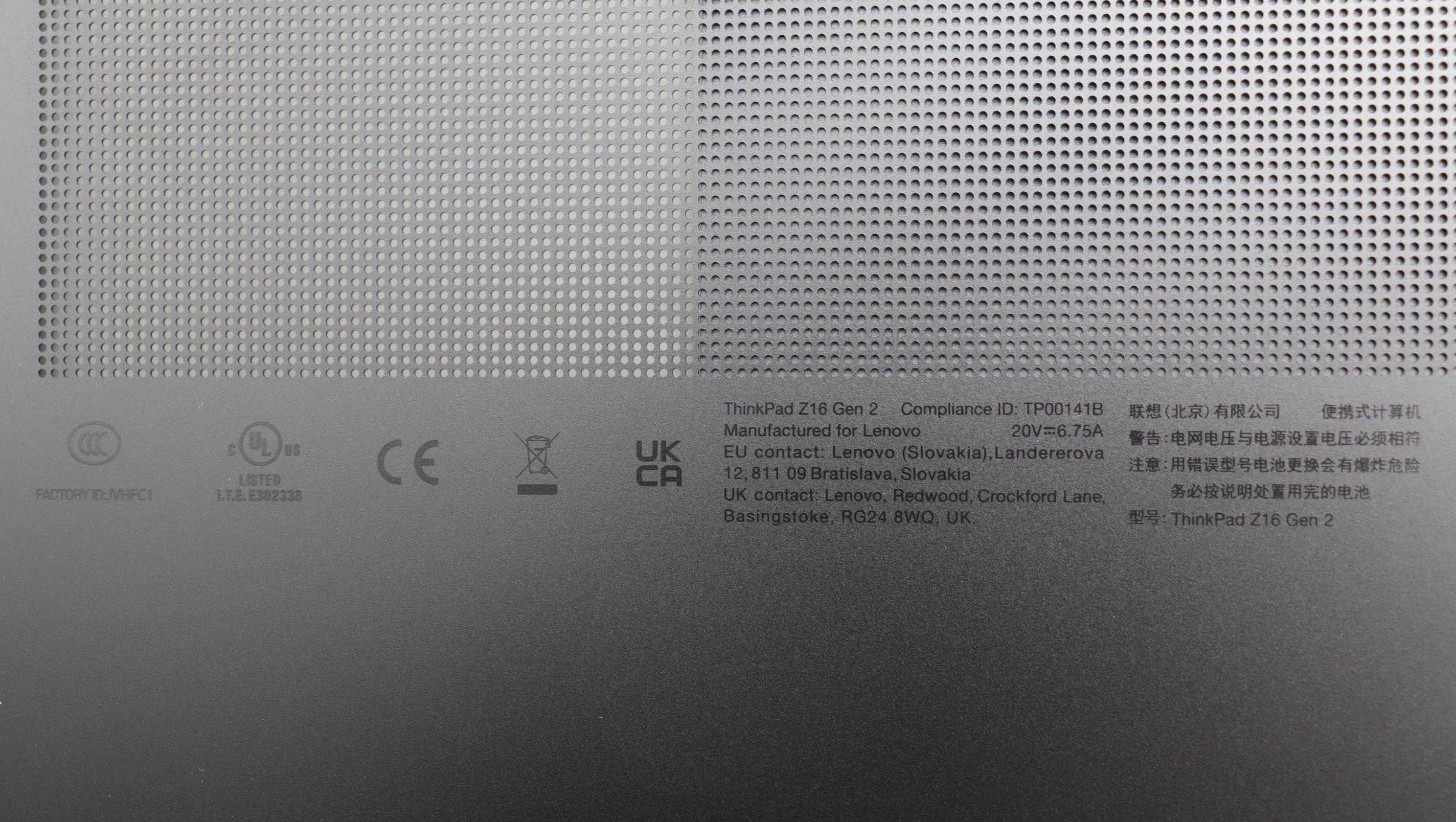 5M11M22622 - Original Lenovo MECH_ASM BASE COVER,ASM,WLAN