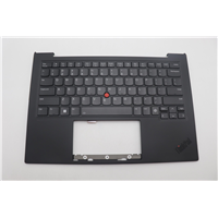 Lenovo X1 Carbon 12th Gen (21KC, 21KD) Laptop (ThinkPad) C-cover with keyboard - 5M11N61162