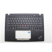 Lenovo X13 Gen 5 (21LU, 21LV) Laptop (ThinkPad) C-cover with keyboard - 5M11N89407