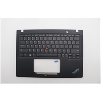 Lenovo X13 Gen 5 (21LU, 21LV) Laptop (ThinkPad) C-cover with keyboard - 5M11N89408