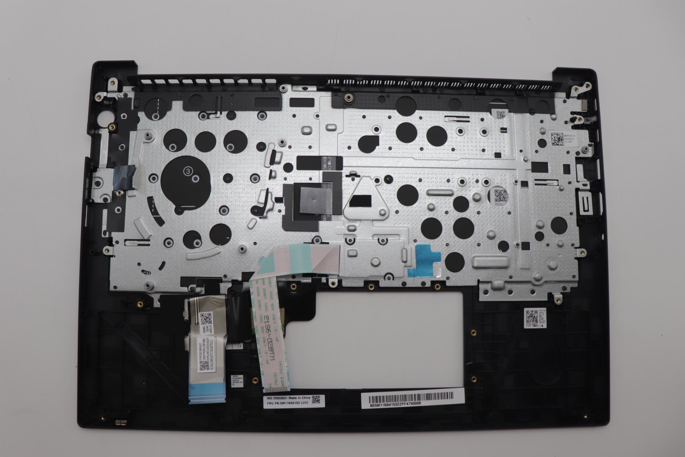 5M11N94153 - Original Lenovo Keyboard with Palmrest (Cover), English, Black, Backlight