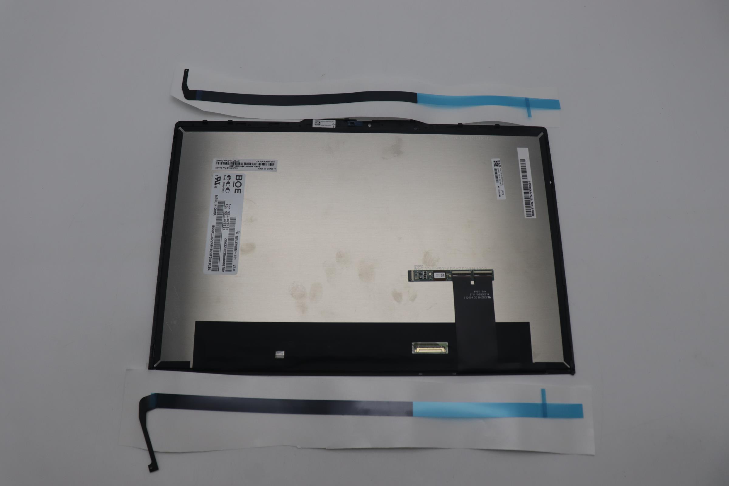 5M11N99717 - Original Lenovo Display LCD Assemblies,  ARAS 5MP RGB  BK MUT+BOE W TAPE