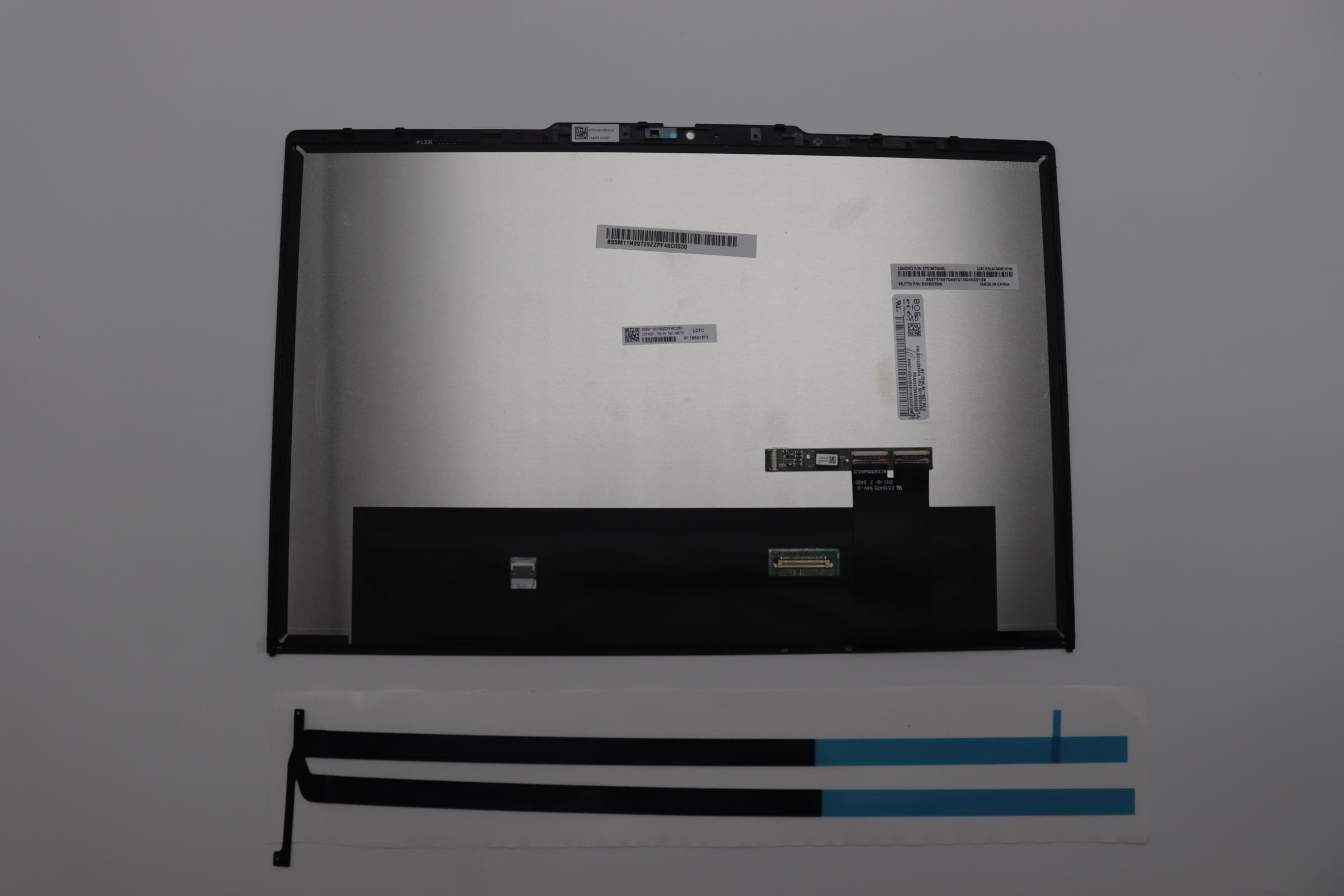5M11N99729 - Original Lenovo Display LCD Assemblies,  LP AG RGB+IR BK MUT+BOE W TAPE