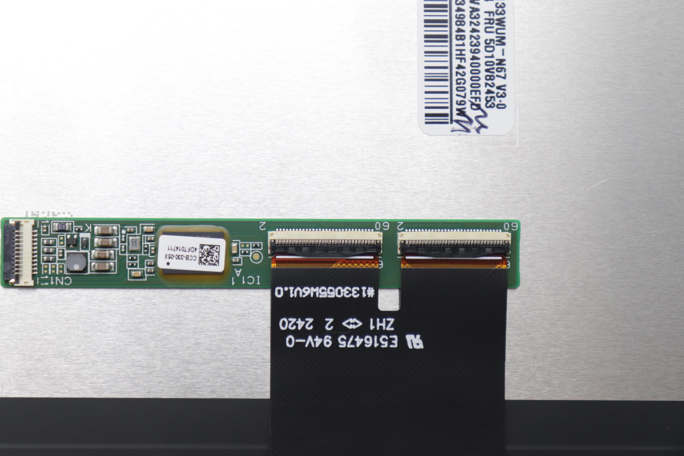 5M11N99729 - Original Lenovo Display LCD Assemblies,  LP AG RGB+IR BK MUT+BOE W TAPE