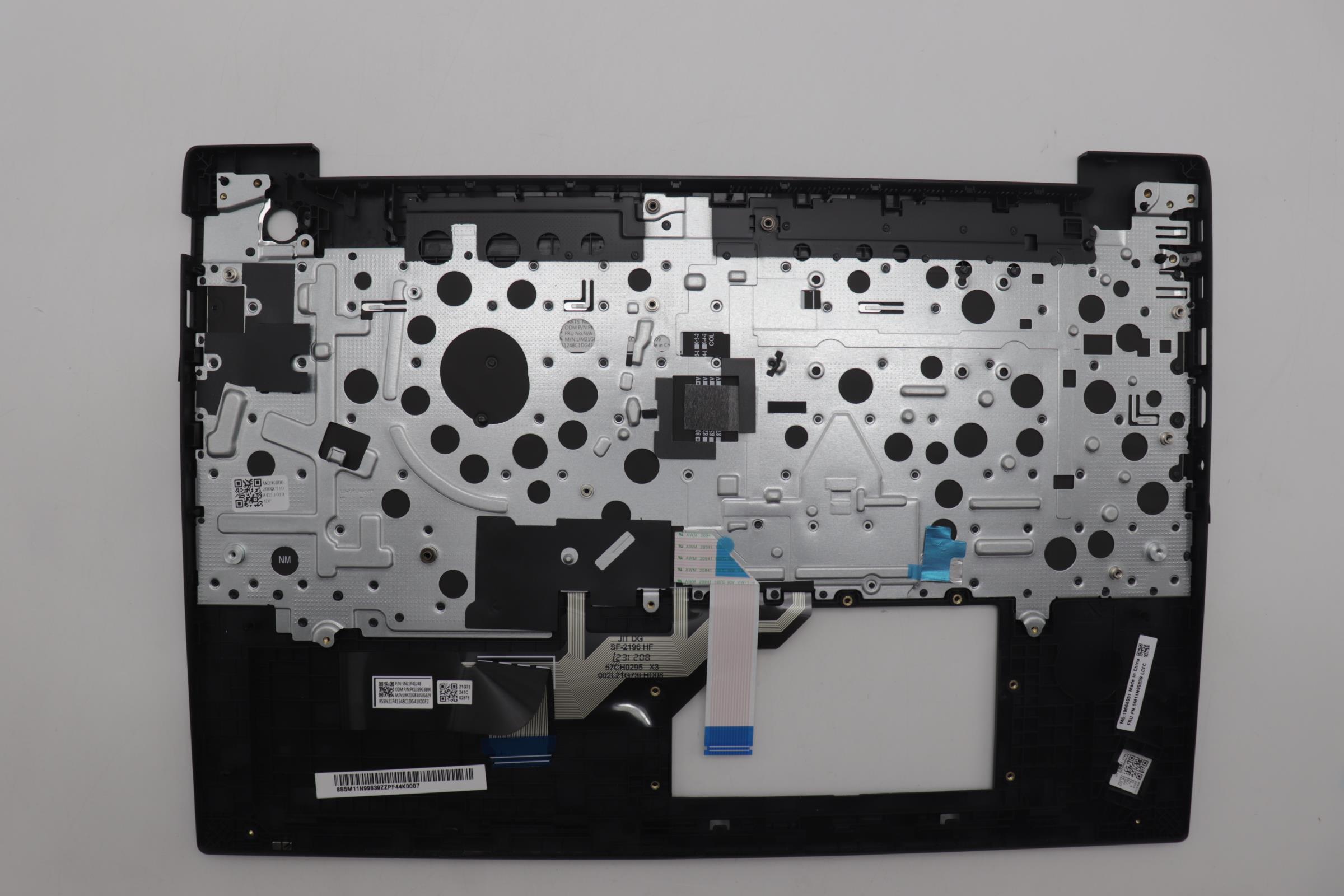 5M11N99839 - Original Lenovo Keyboard with Upper Cover (Palmrest), English, Backlight, CHY, Black