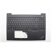 Lenovo E16 Gen 2 (21M5, 21M6) Laptops (ThinkPad) C-cover with keyboard - 5M11N99839