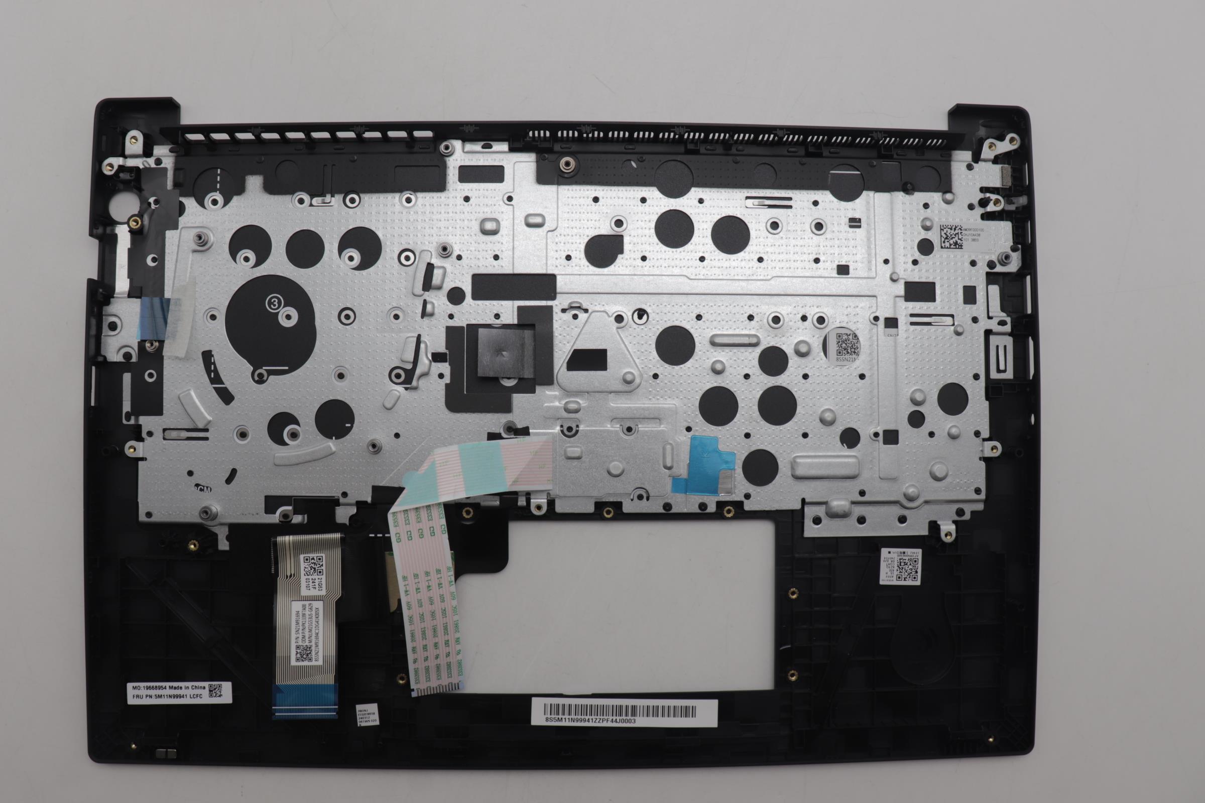 5M11N99941 - Original Lenovo Keyboard with Upper Cover (Palmrest), English, CHY, Black