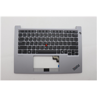 Lenovo E14 Gen 6 (21M3, 21M4) Laptops (ThinkPad) C-cover with keyboard - 5M11P32573