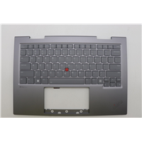 Lenovo X1 2 in 1 Gen 9 (21KE, 21KF) Laptop (ThinkPad) C-cover with keyboard - 5M11P35003