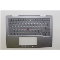 Lenovo X1 2 in 1 Gen 9 (21KE, 21KF) Laptop (ThinkPad) C-cover with keyboard - 5M11P35077