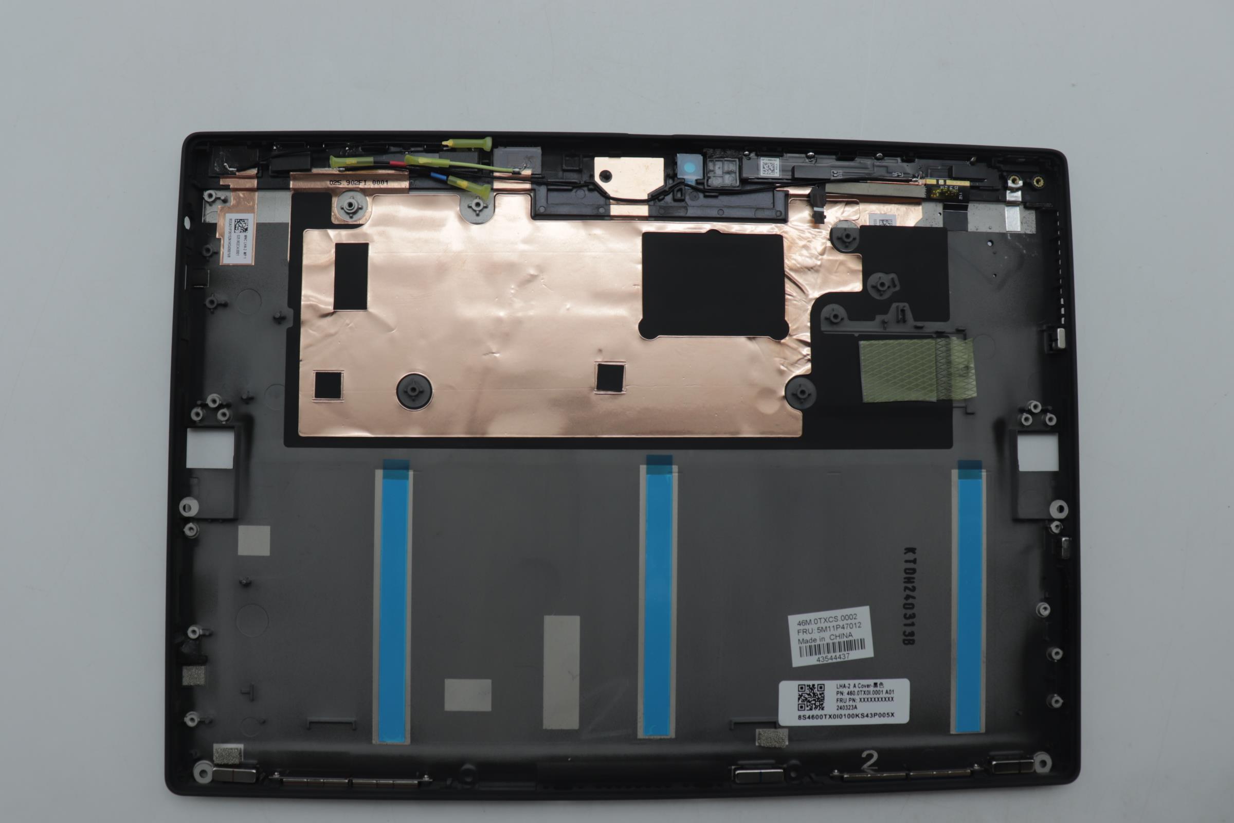 5M11P47012 - Original Lenovo MECH_ASM WWAN A-Cover+ANT ASM,BK