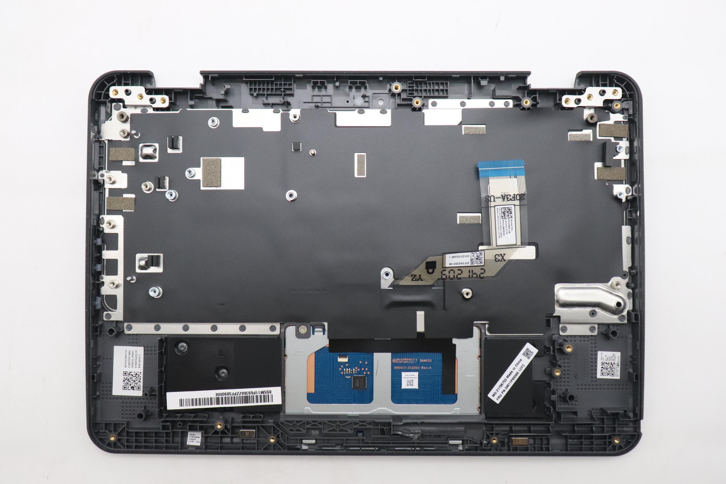 5M11P69366 - Original Lenovo Keyboard with Palmrest (Cover), English, Backlight