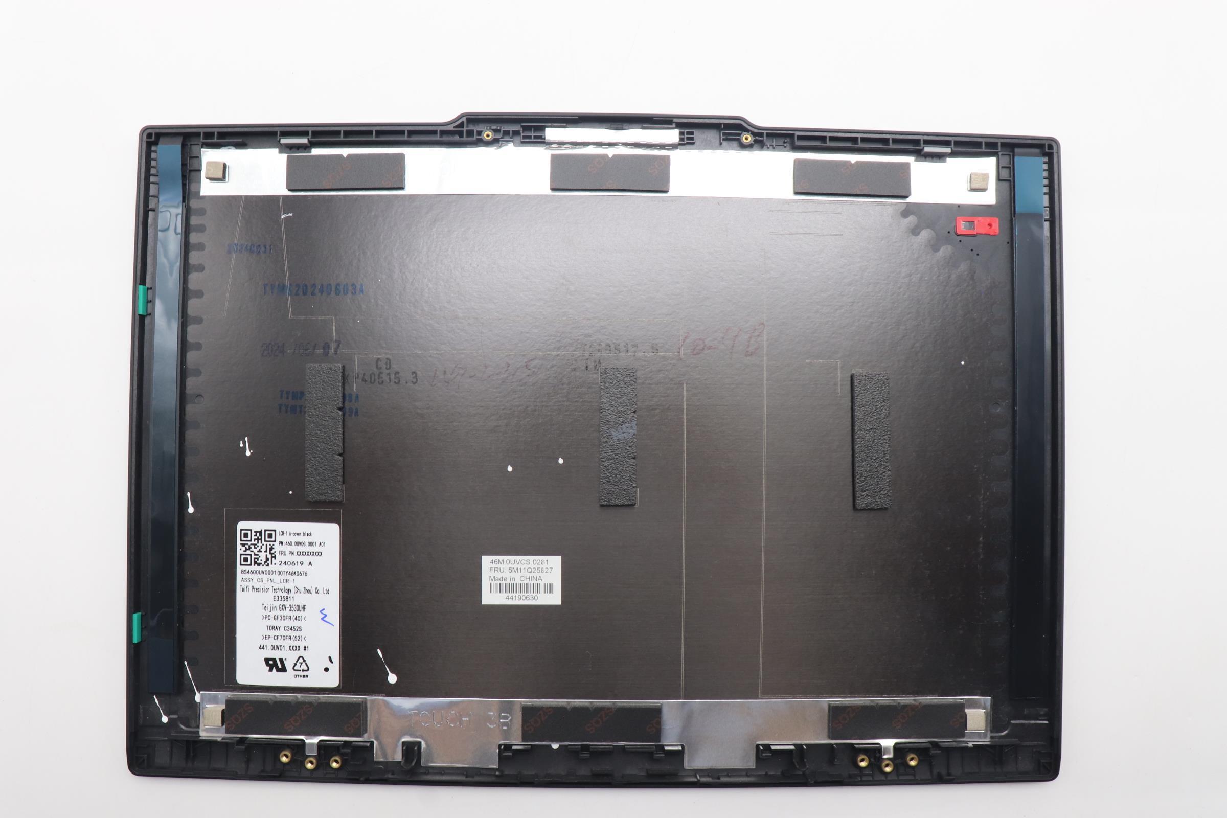 5M11Q25827 - Original Lenovo MECH ASM ASM-CASE-REAR, COVER, TOUCH