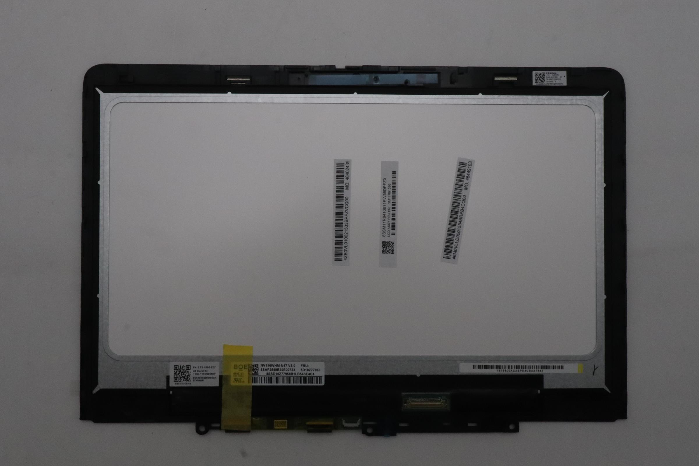 5M11R91396 - Original Lenovo LCD Module, 11.6", HD, Touch, Anti-Glare, IPS, 250nit, 50%NTSC