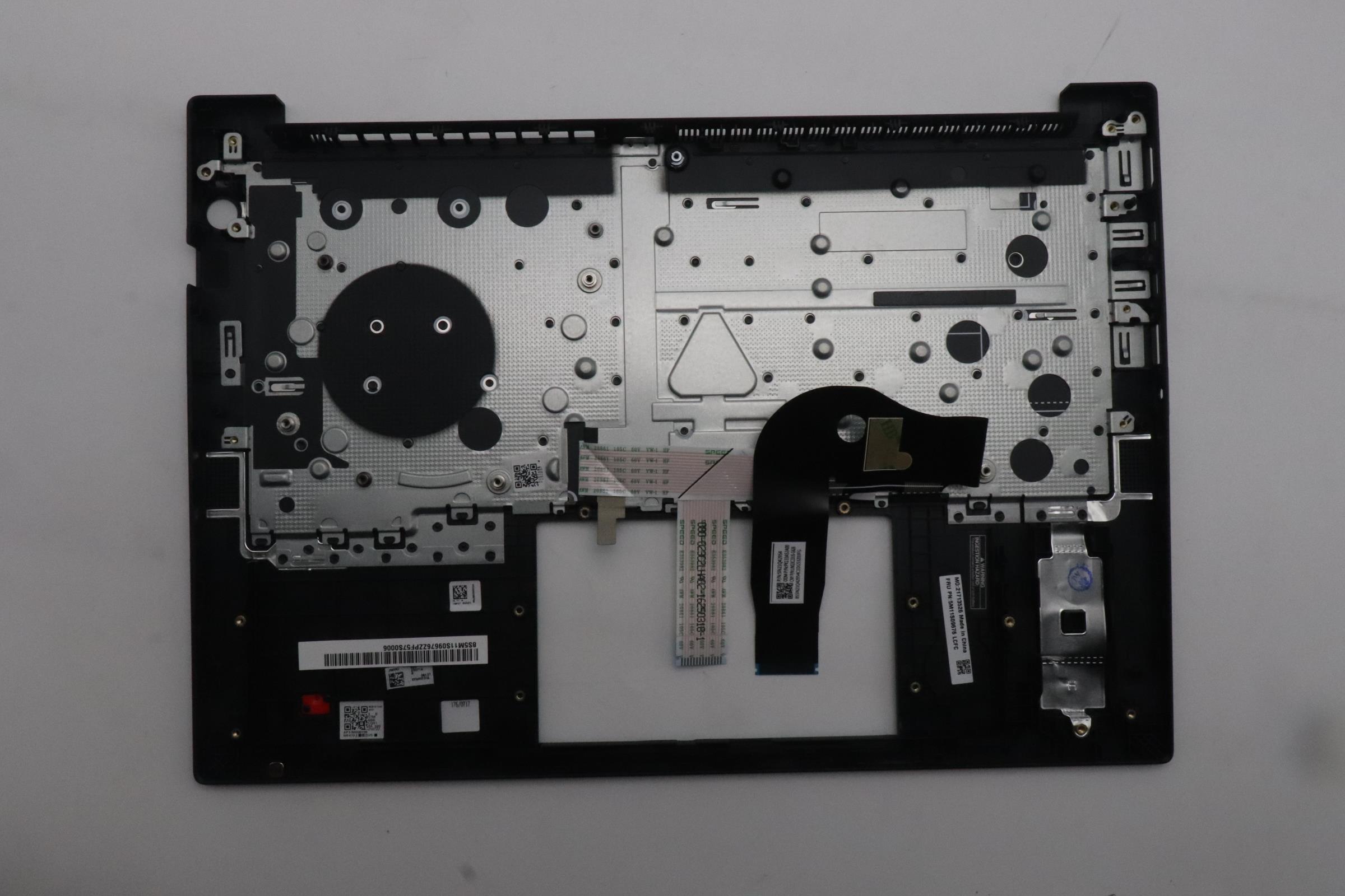 5M11S09676 - Original Lenovo Keyboard with Upper Cover (Palmrest) FRU  KBD W/C ENG (CHY) US BK