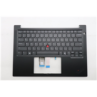 Lenovo E14 Gen 7 (21T9, 21TA) Laptops (ThinkPad) C-cover with keyboard - 5M11S09882