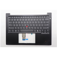 Lenovo E14 Gen 7 (21T9, 21TA) Laptops (ThinkPad) C-cover with keyboard - 5M11S09883