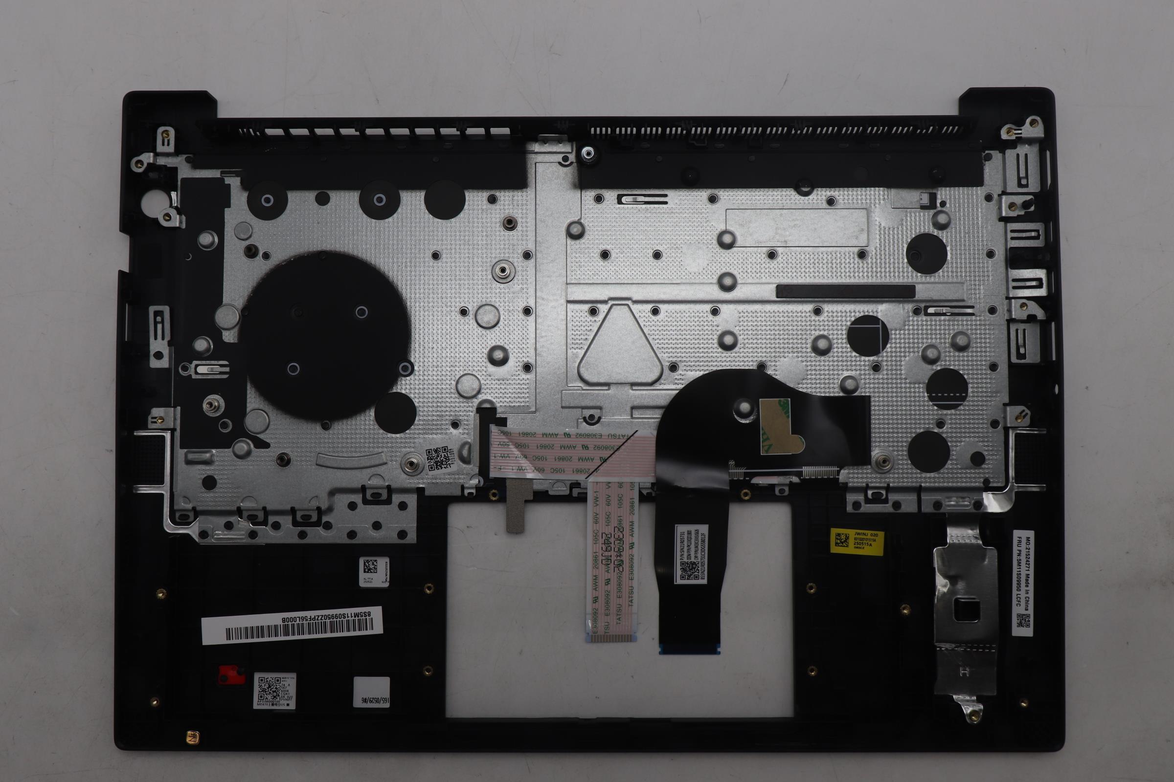 5M11S09950 - Original Lenovo Keyboard with Upper Cover (Palmrest) FRU KBD W/C ENG BL(CHY)US BK