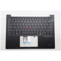 Lenovo E14 Gen 7 (21T9, 21TA) Laptops (ThinkPad) C-cover with keyboard - 5M11S09950