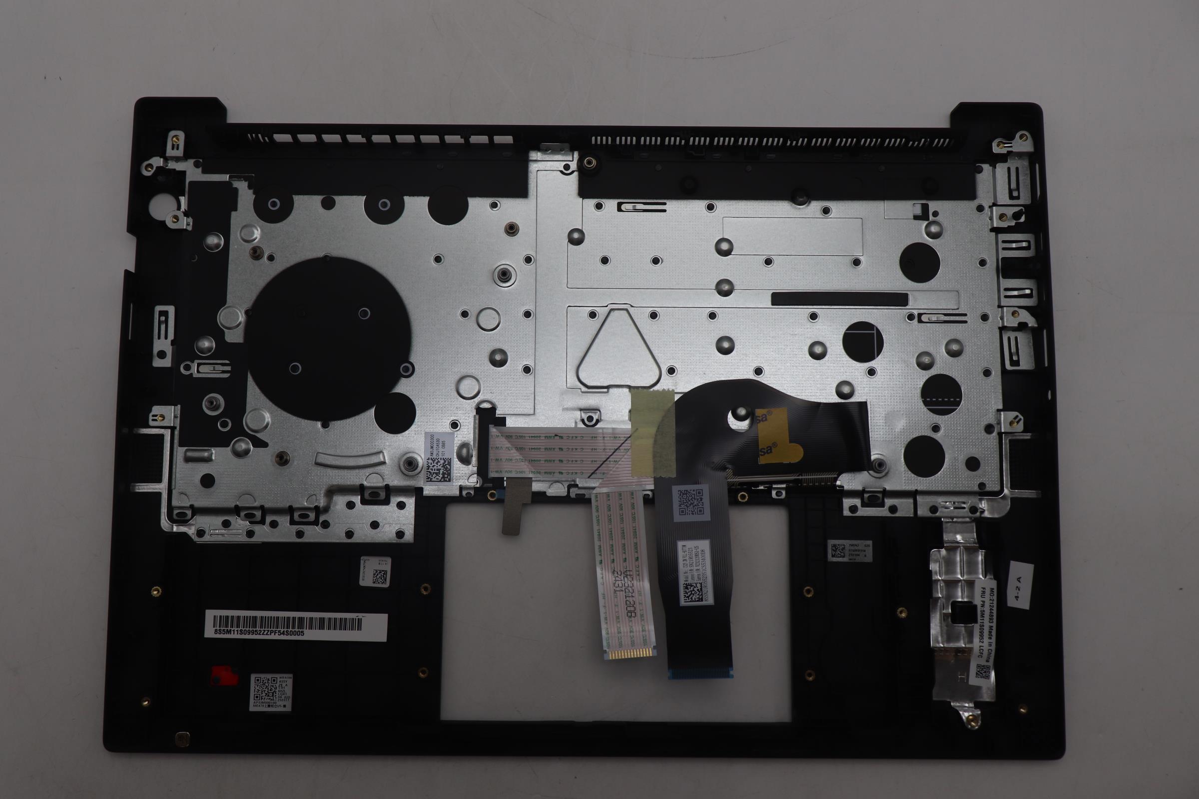 5M11S09952 - Original Lenovo Keyboard with Upper Cover (Palmrest) FRU KBD W/C ENG BL(SRX)US BK