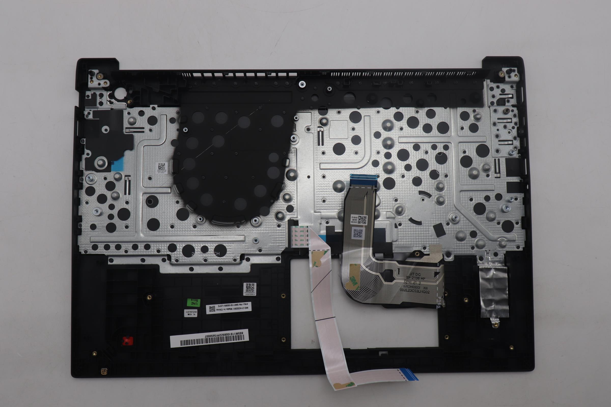 5M11S10089 - Original Lenovo Keyboard with Upper Cover (Palmrest) FRU KBD CCV ENG(Chicony)US BK