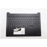 Lenovo E16 Gen 3 (21SR, 21SS) Laptops (ThinkPad) C-cover with keyboard - 5M11S10089