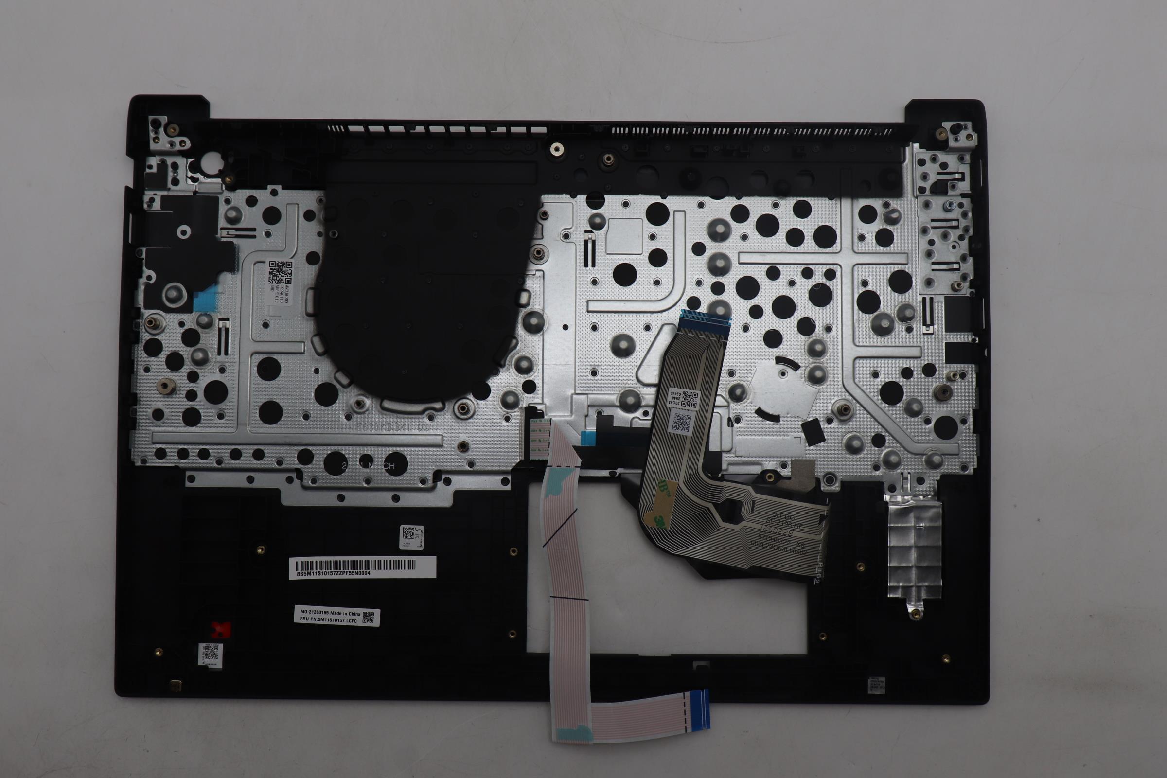 5M11S10157 - Original Lenovo Keyboard with Upper Cover (Palmrest) FRU KB CCV ENG BL(Chicony)US BK