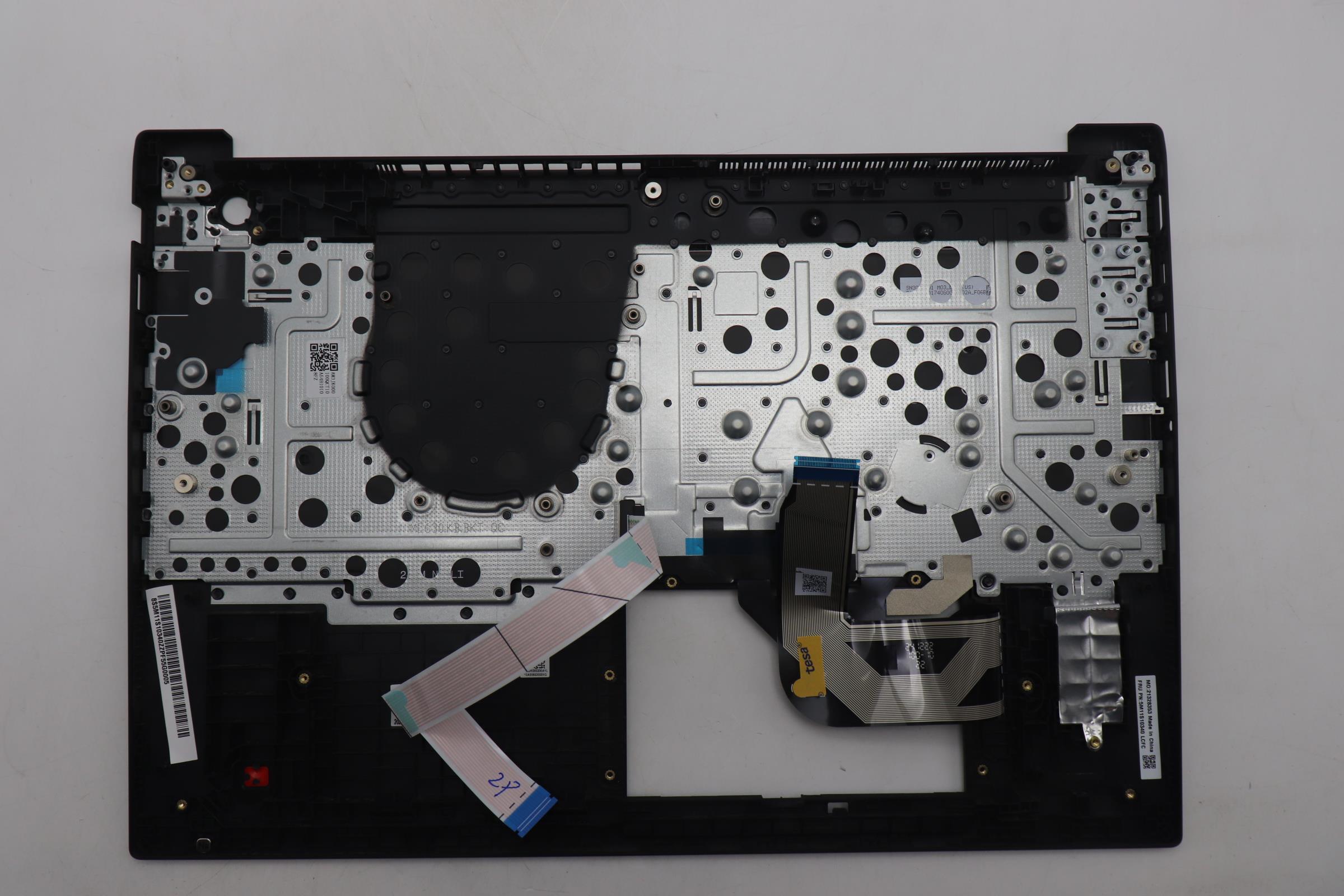 5M11S10340 - Original Lenovo Keyboard with Upper Cover (Palmrest) KB CCV ENG BL(Liteon)US BK