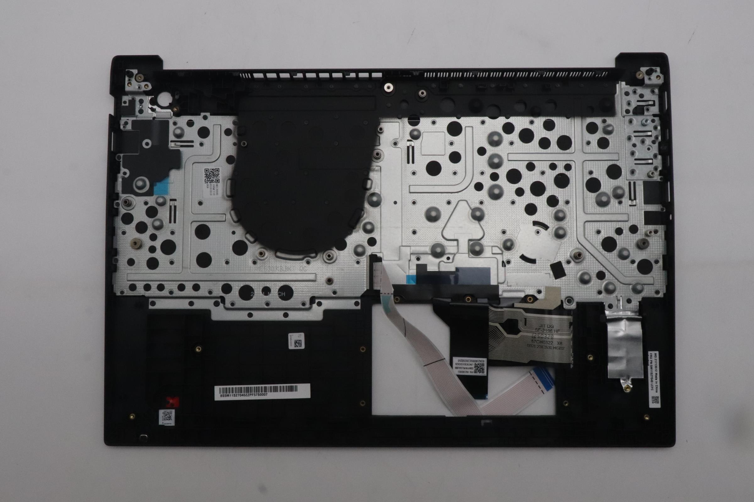 5M11S27040 - Original Lenovo Keyboard with Top Cover, English, Black, Backlight