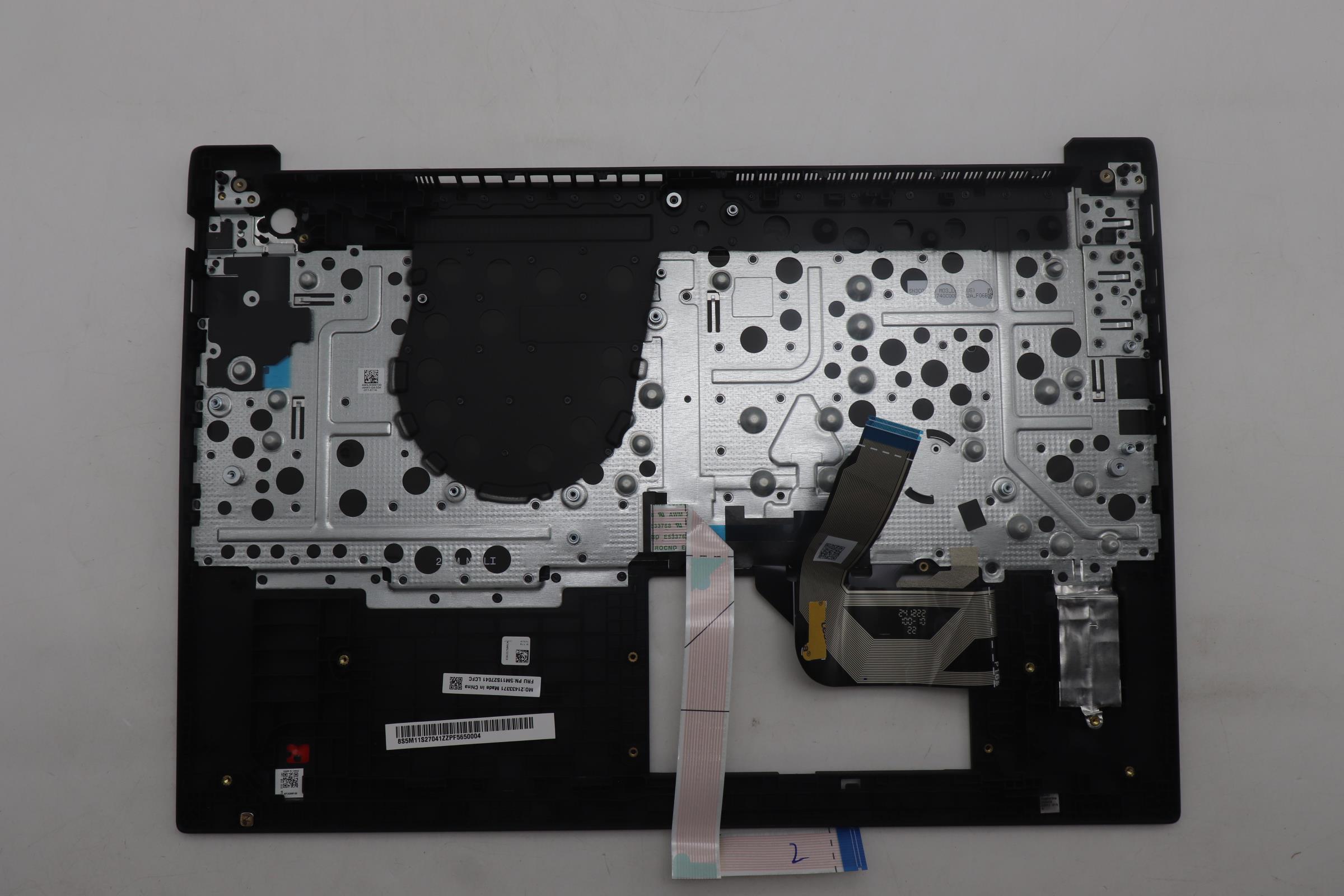 5M11S27041 - Original Lenovo Keyboard with Top Cover, English, Black, Backlight