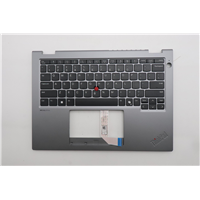 Lenovo L13 2-in-1 Gen 6 (21R7, 21R8) Laptops (ThinkPad) C-cover with keyboard - 5M11S29878