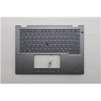 Lenovo L13 2-in-1 Gen 6 (21R7, 21R8) Laptops (ThinkPad) C-cover with keyboard - 5M11S29911